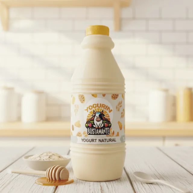 Botella de yogurt natural Yogurin