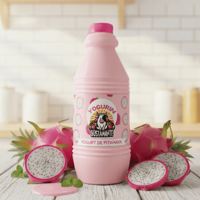 Botella de yogurt con pitahaya Yogurin